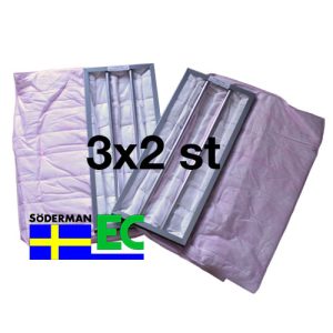 Filterpaket 3-pack Östberg 130 S EC Eko-0