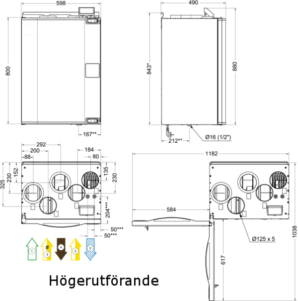 Systemair SAVE VTR 250/B-6708