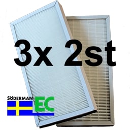 Filterpaket 3-pack Östberg 160 T EC Eko-0