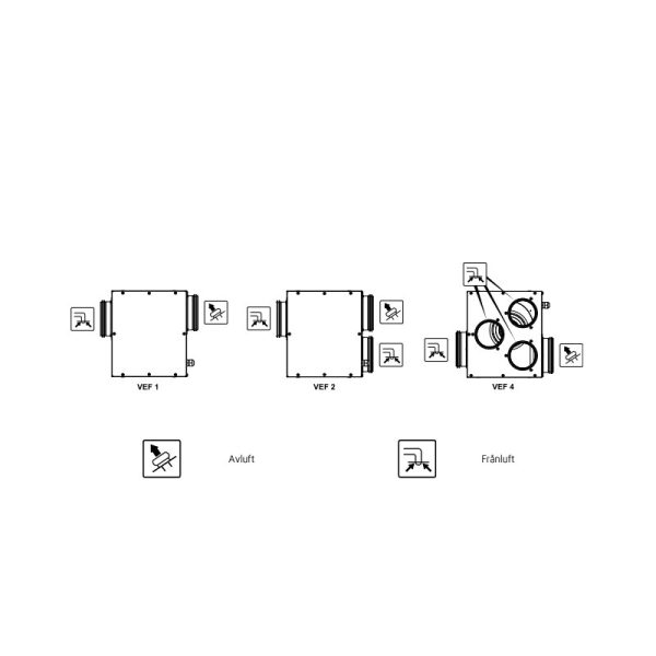 SystemAir - VEF-2 - Kryddhyllefläkt-75422